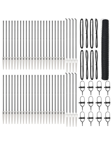 Palo della recinzione Grigio 100 x 1,2 m (rete 50 mm)