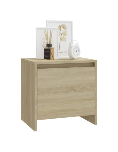 Comodino Rovere Sonoma 45x34x44,5 cm in Truciolato