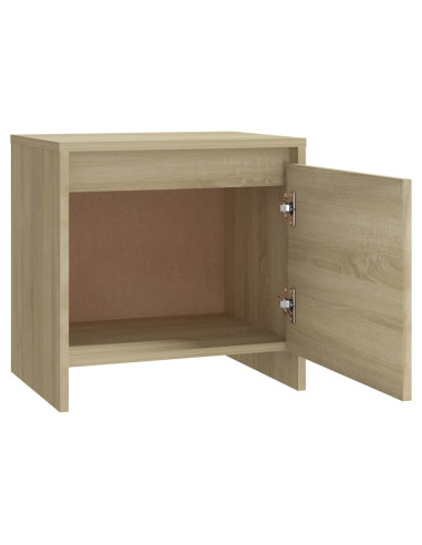 Comodino Rovere Sonoma 45x34x44,5 cm in Truciolato