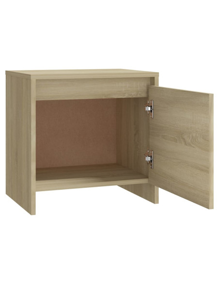 Comodino Rovere Sonoma 45x34x44,5 cm in Truciolato