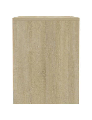 Comodino Rovere Sonoma 45x34x44,5 cm in Truciolato