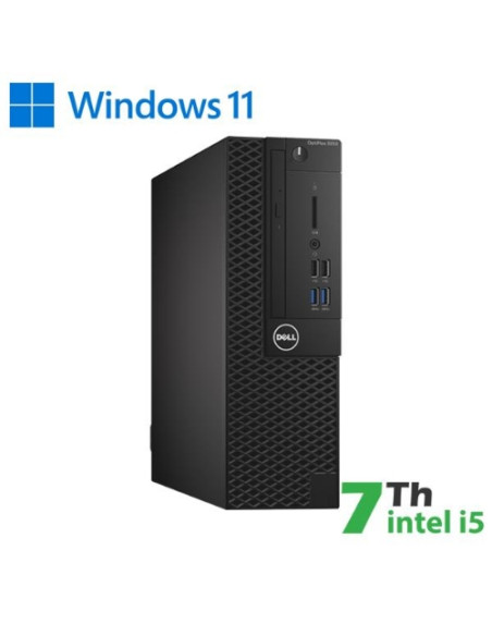 PC DELL RINOVO REFURBISHED Optiplex 3050-7050 RN44534111 SFF i5-7x00 16GB SSD NEW 480GB W11P