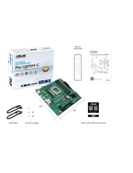 ASUS PRO Q870M-C-CSM LGA 1851 (Socket V1) micro ATX