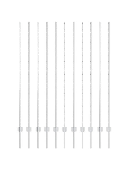 Palloni Recinzione 22 pcs U-Channel 150 cm Acciaio zincato