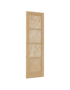 Porta Interna ORKDAL Marrone 61 x 198,5 cm Legno compensato