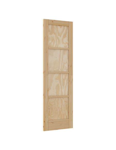 Porta Interna  'ORKDAL'61x198.5 cm in Legno Massello di Pino