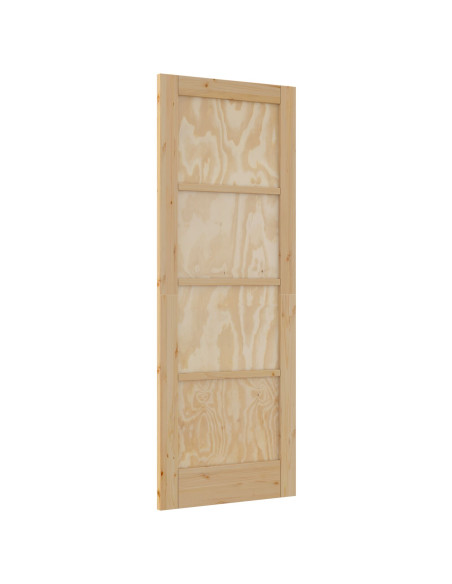 porta interna  'ORKDAL'73,5x198,5x4 cm in legno massello di pino