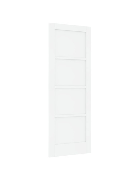 Porta Interna 'ORKDAL'Bianca 73.5x198.5x4 cm in Pino Massello
