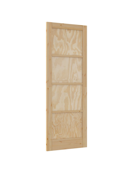 porta interna  "ORKDAL" 78x211x4 cm in legno massello di pino
