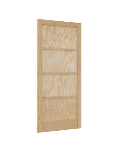 Porta Interna Marrone 93 x 202 cm Legno compensato