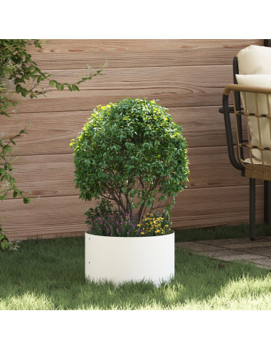 Anello per vaso Bianco 30 x 30 x 20 cm