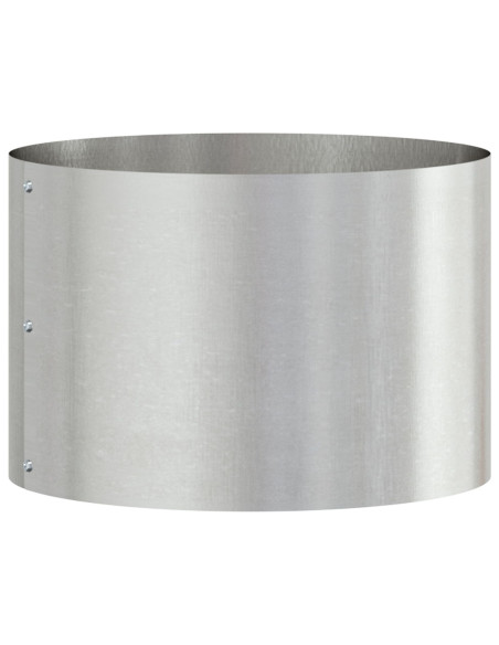 Vaso in Acciaio Inox Acciaio Inossidabile 30 cm di diametro Moderno