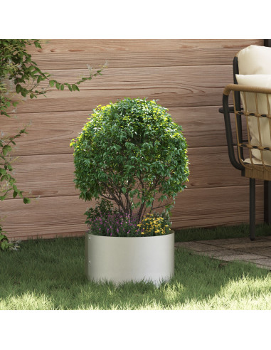 Anello per vaso Argento 30 x 30 x 20 cm Acciaio inossidabile