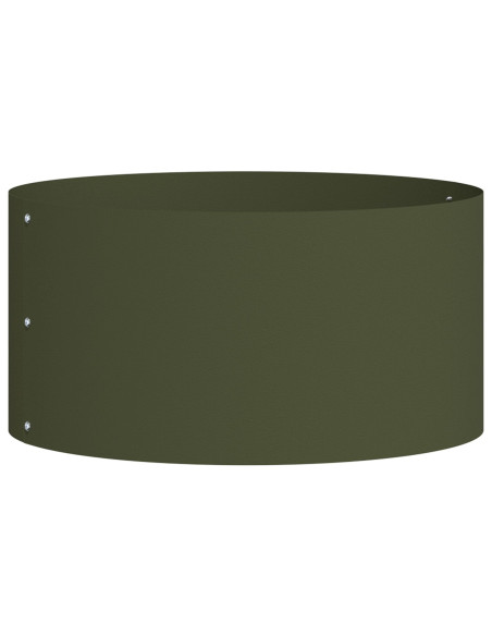 Fioriera Verde Oliva Verde oliva Metallo Media Resistente