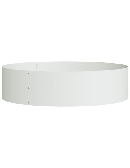 Vaso in Metallo Bianco Bianco Metallo Medio Durevole