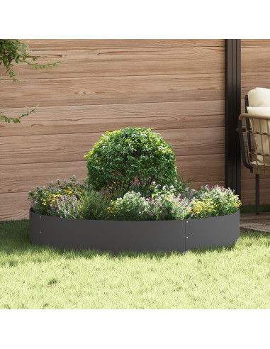 Anello per vaso Nero 120 x 120 x 20 cm