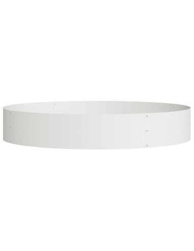 Anello per vaso Bianco 120 x 120 x 20 cm
