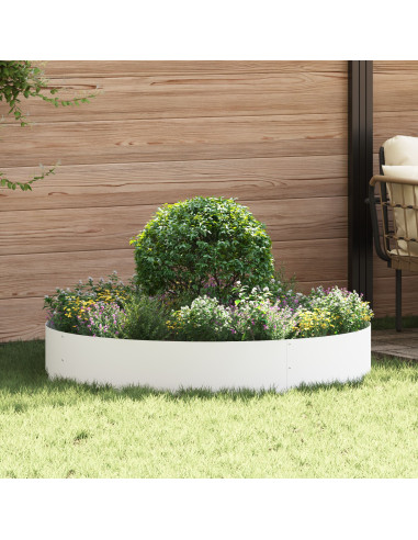 Anello per vaso 5 pcs Bianco 120 x 120 x 20 cm