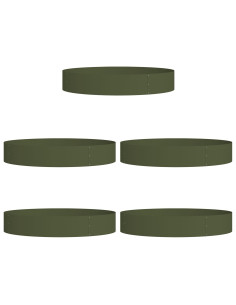 Anello per vaso 5 pcs Verde oliva 120 x 120 x 20 cm