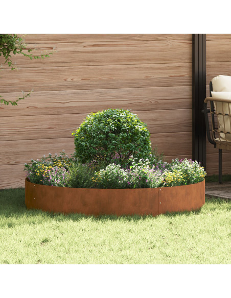 Vaso in Acciaio Corten Acciaio Corten Grande Resistente
