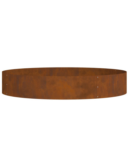 Vaso in Acciaio Corten Acciaio Corten Grande Resistente