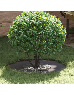 adatto per Anelli d'Albero Piatto 5 pcs Nero Ø30 / 60 cm Acciaio