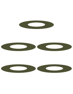 adatto per Anelli d'Albero Piatto 5 pcs Oliver verde Ø30 / 60 cm