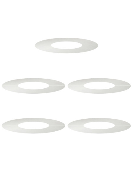 adatto per Anelli d'Albero Piatto 5 pcs Argento Ø30 / 60 cm