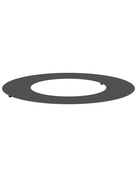 adatto per Anello d'Albero Piatto Nero Ø40 / 70 cm Acciaio