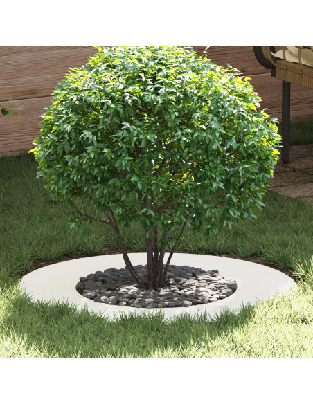 adatto per Anelli d'Albero Piatto 5 pcs Bianco Ø40 / 70 cm