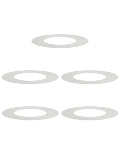 adatto per Anelli d'Albero Piatto 5 pcs Argento Ø40 / 70 cm