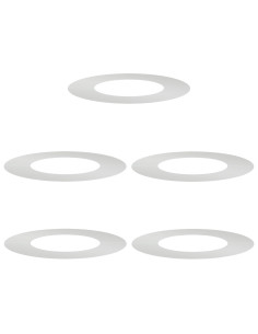 adatto per Anelli d'Albero Piatto 5 pcs Argento Ø40 / 70 cm