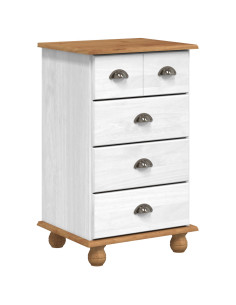 Cassettiera ASKIM Bianco 45,8 x 40 x 79 cm Pino massello