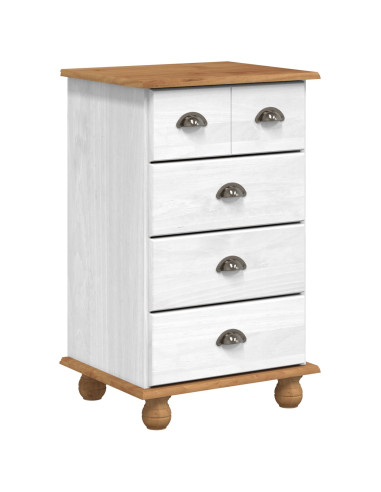 Cassettiera ASKIM Bianco 45,8 x 40 x 79 cm Pino massello