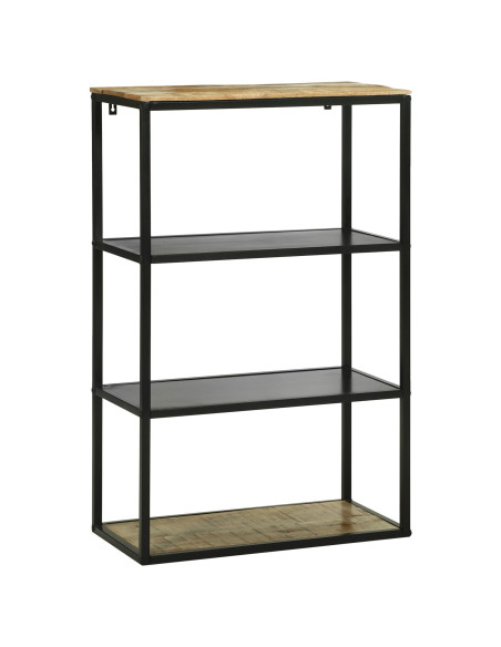 Libreria 70 x 35 x 110 cm Legno massello di mango