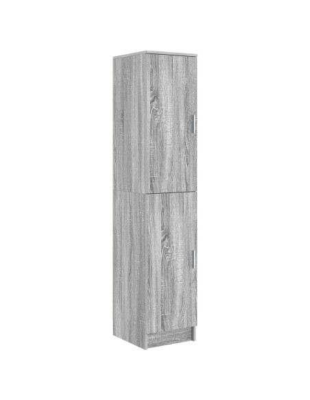 Credenza  Grigio sonoma MDF Medio Mobile per Buffet Rettangolare