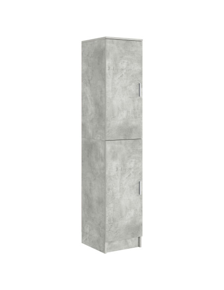 Credenza Grigio cemento 35 x 39 x 168 cm