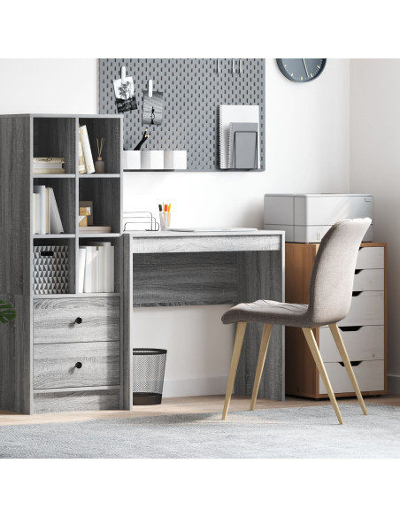 Scrivania  Grigia sonoma Legno ingegnerizzato 80 x 40 x 76 cm