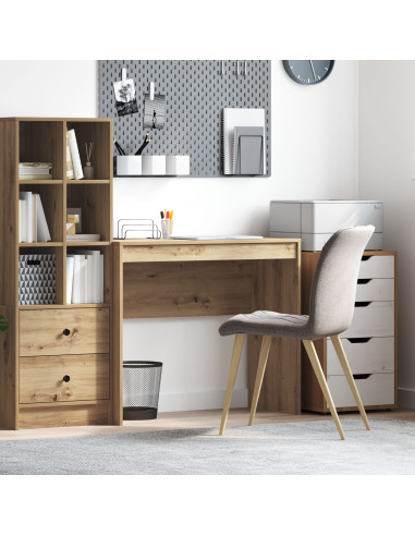 Scrivania Rovere artigianale 90 x 40 x 76 cm