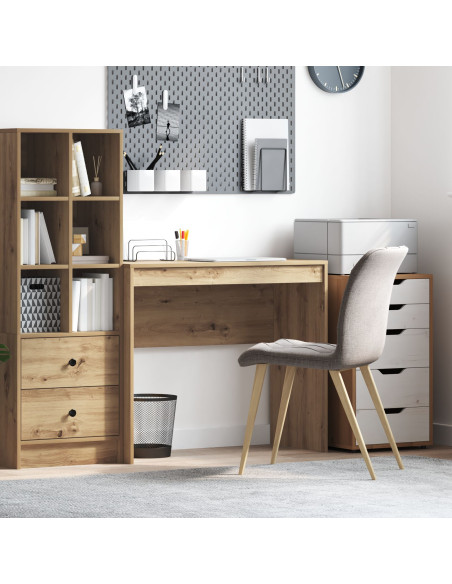 Scrivania Rovere artigianale 90 x 40 x 76 cm