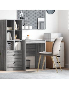 Scrivania Grigio Sonoma 60 x 50 x 76 cm