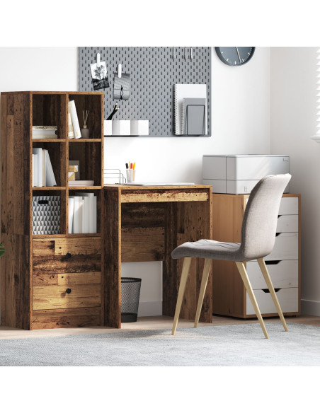 Scrivania Rustica Legno Invecchiato Legno Ingegnerizzato
