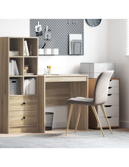 Scrivania per Computer  Rovere Sonoma Legno ingegnerizzato
