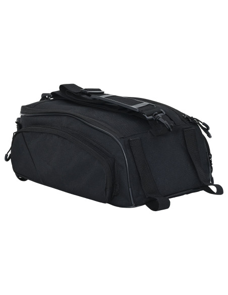 Borsa da Portapacchi 12L Nera 38x21x16 cm