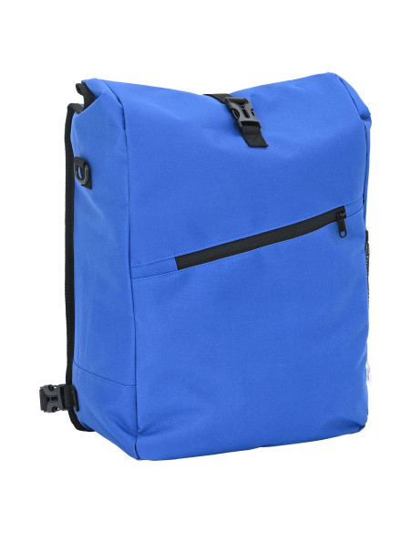 Borsa da portapacchi blu  25 L 33x16x48 cm