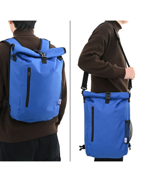 Borsa per Bici per Portapacchi 20 L Blu 31x13x58 cm