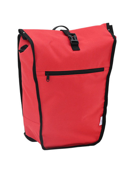 Borsa per Bici da Portapacchi da 20 L Rossa 34x16x59 cm