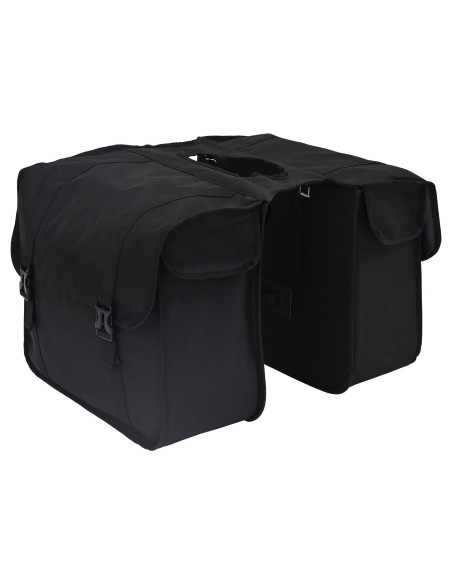Borsa da pannier doppia per biciclette  48 L Nera