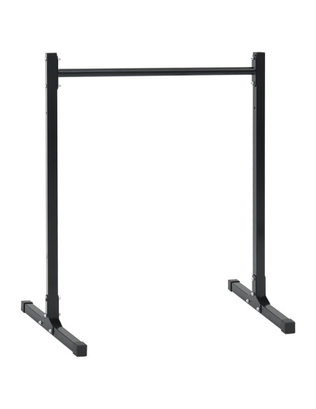 Stazioni per Dips 2 pz Altezza Regolabile 88.5/98.5 cm Acciaio