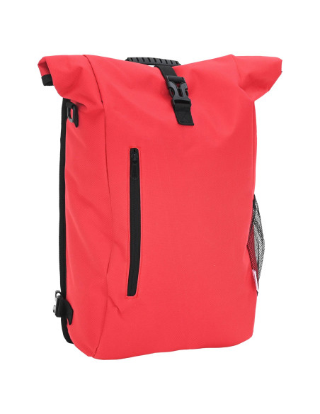 Borsa per Bicicletta  per Portapacchi 20 L Rossa 31x13x58 cm